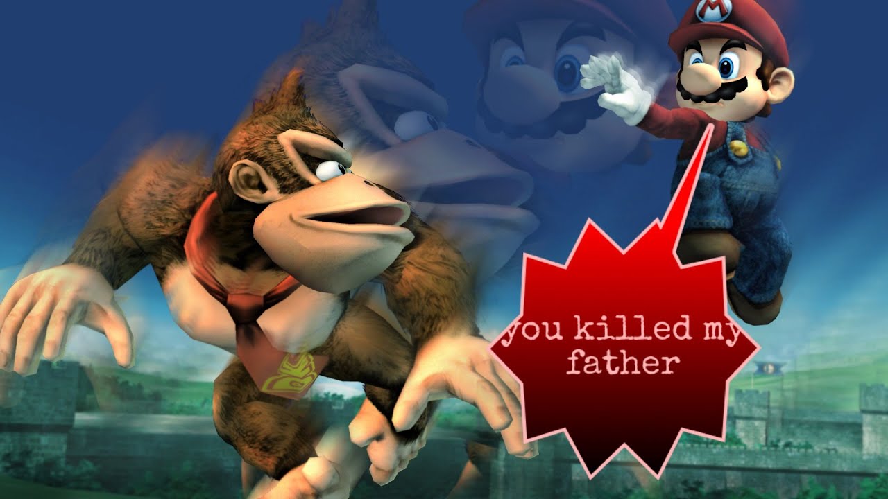 funny luigi fan theories - Donkey Kong Killed Luigi's Dad