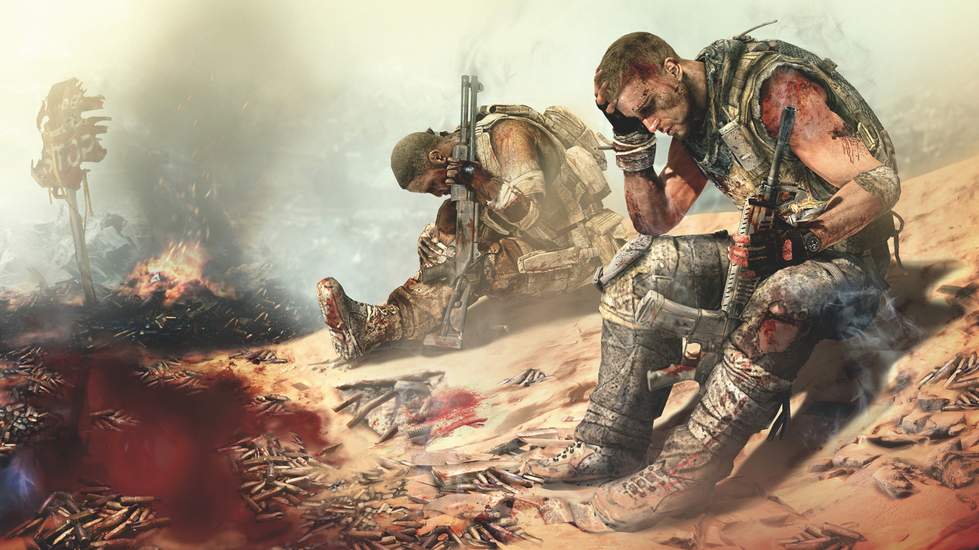 video games based on books - Spec Ops: The Line video game screenshot