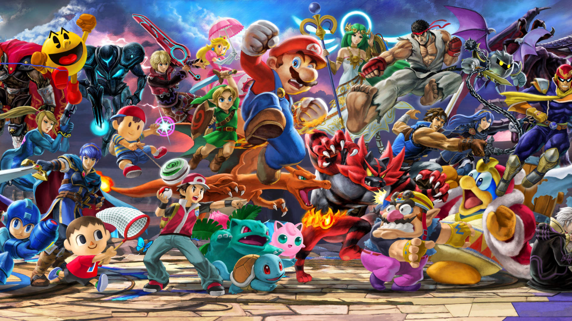 video games to play while stoned - Super Smash Bros. Ultimate video game screenshot