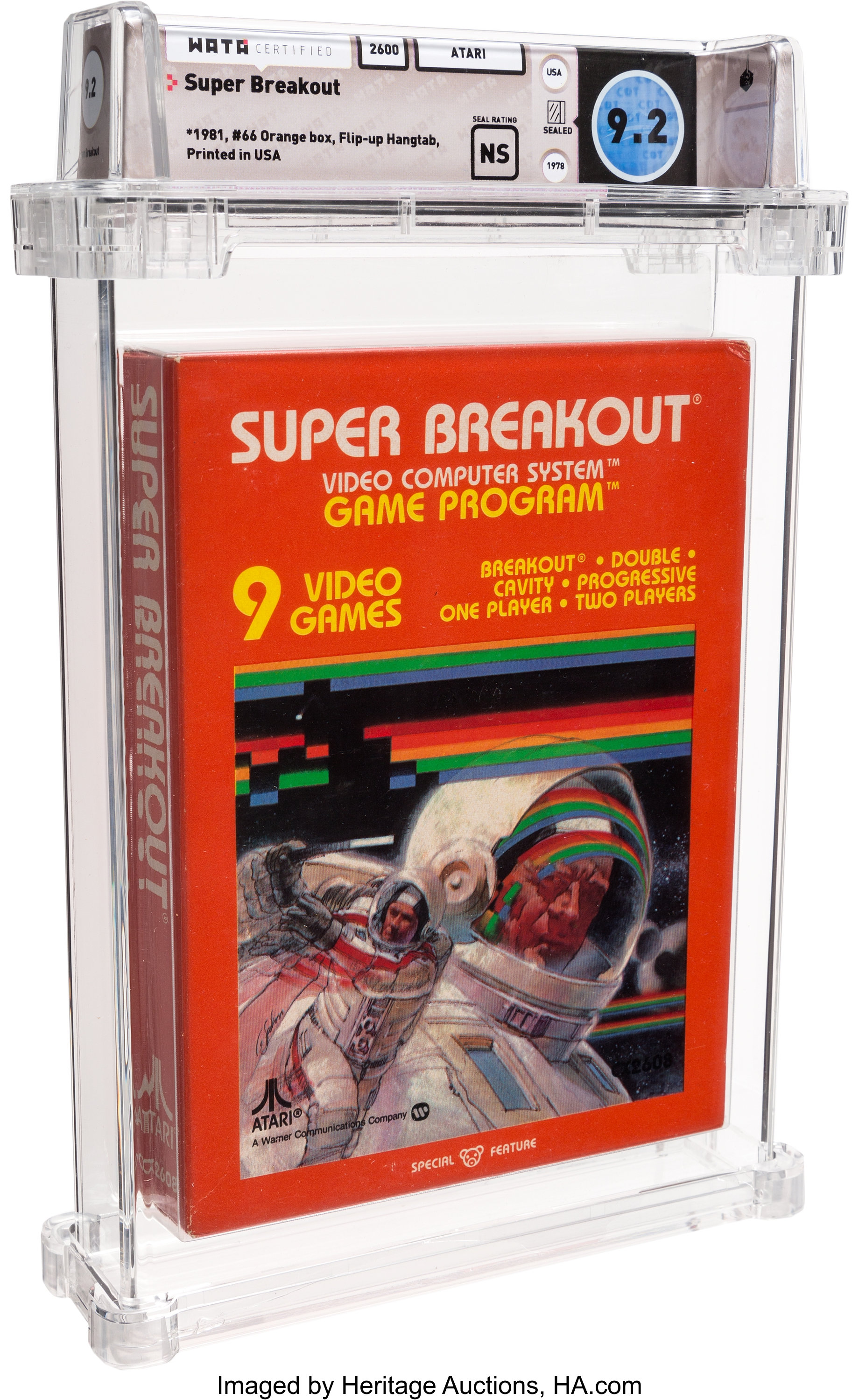 influential atari 2600 video games - Super Breakout video game atari