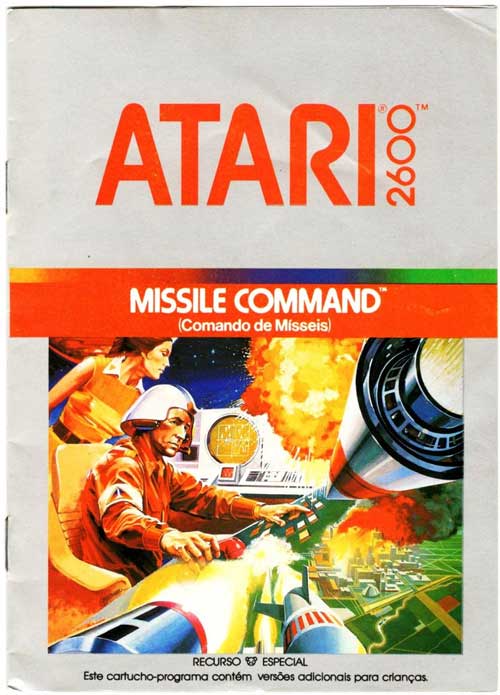 influential atari 2600 video games - Missile Command atari video game