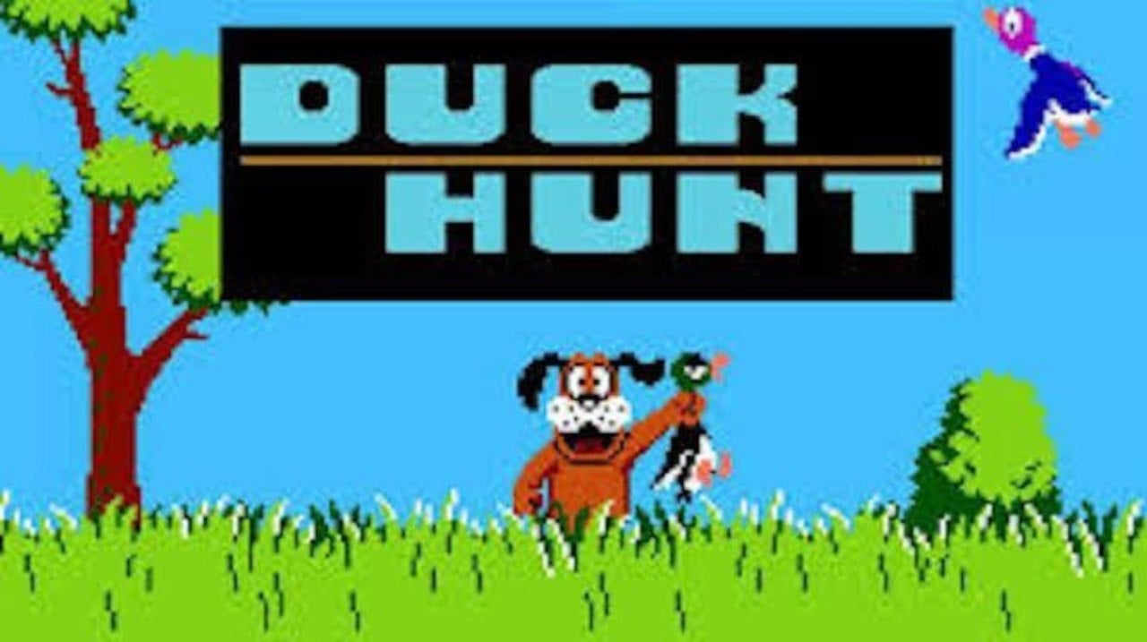 old video game trends - nintendo nes duck hunt game