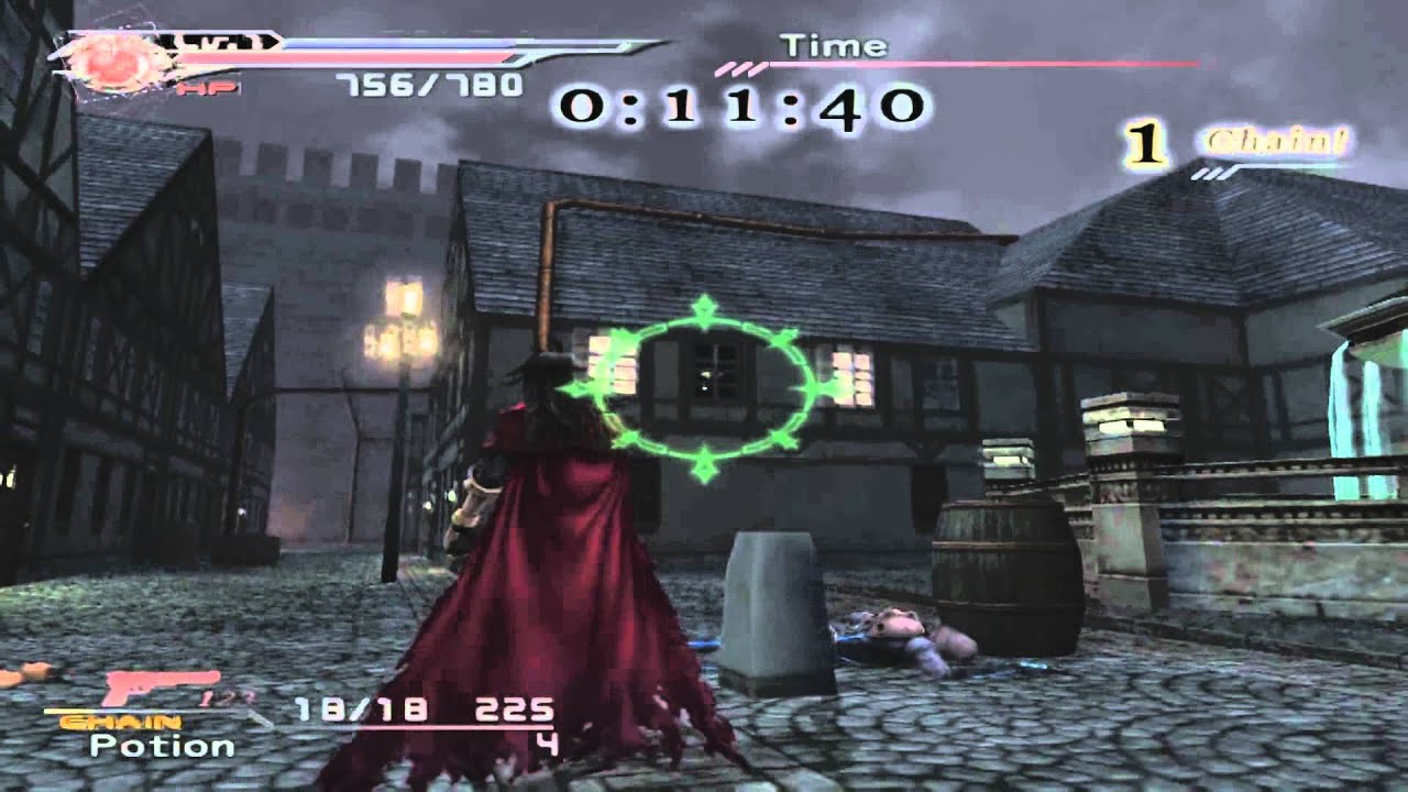 video game spinoffs - Dirge of Cerberus: Final Fantasy VII video game screenshot