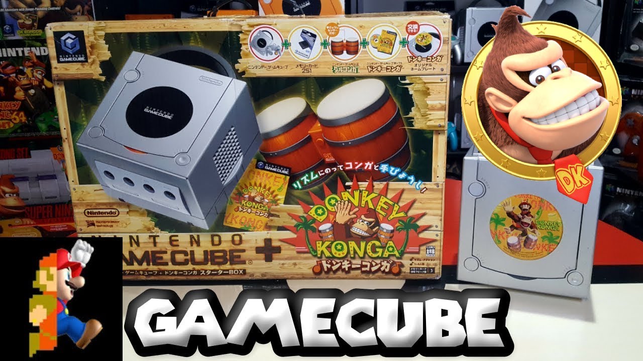 video game spinoffs - Donkey Konga gamecube video game