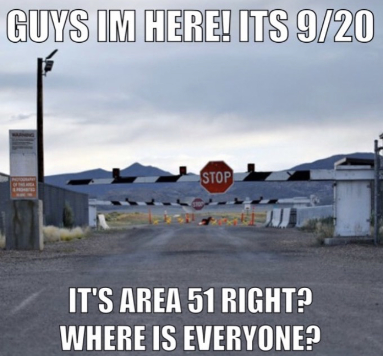 hugeplateofketchup8 - jackson weimer - Guys Im Here! Its 920 Stop It'S Area 51 Right? Where Is Everyone?