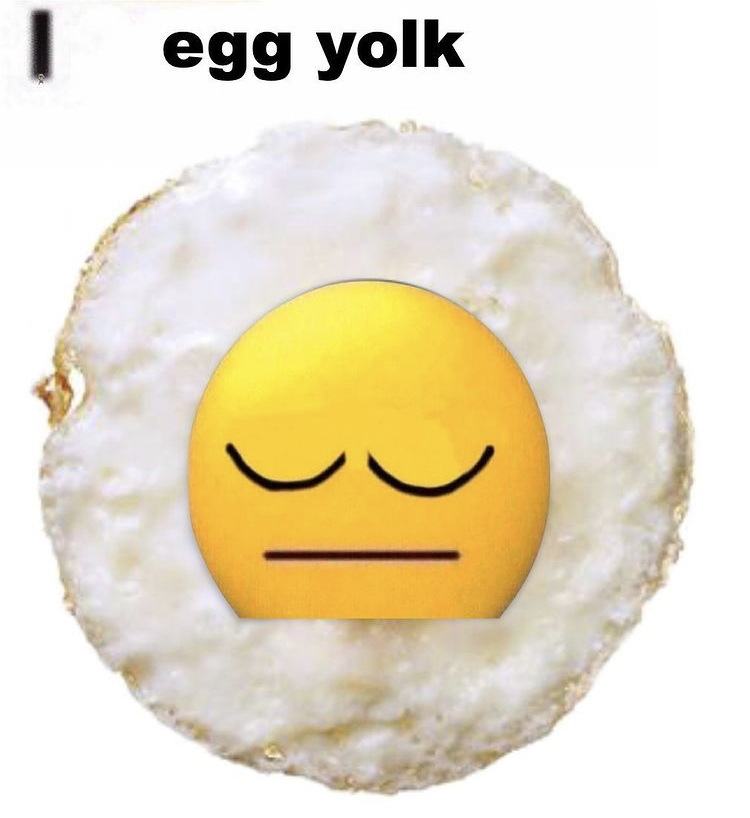 hugeplateofketchup8 - jackson weimer - egg yolk