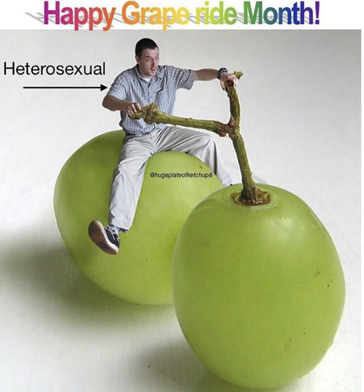 hugeplateofketchup8 - jackson weimer - grape ride month - Happy Garcina side Month! Heterosexual Ghugeplateofketchups