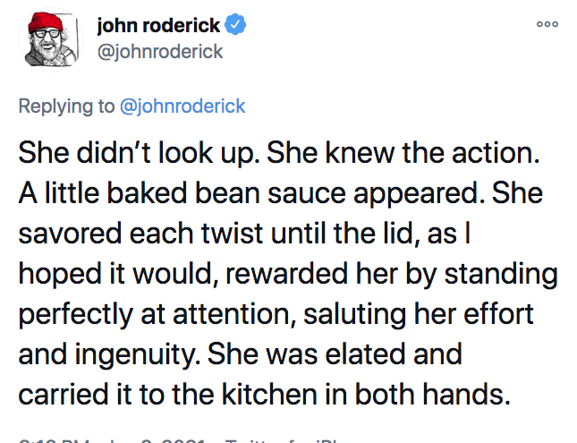 John Roderick Deletes Twitter After Being Dubbed the 'Bean Dad' - Full Thread 