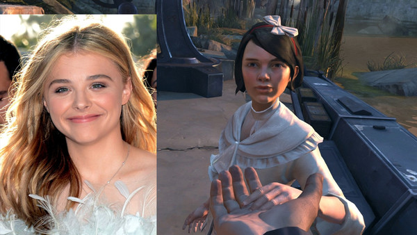 celebrities in video games - Lady Emily Kaldwin (Dishonored) - Chloë Grace Moretz