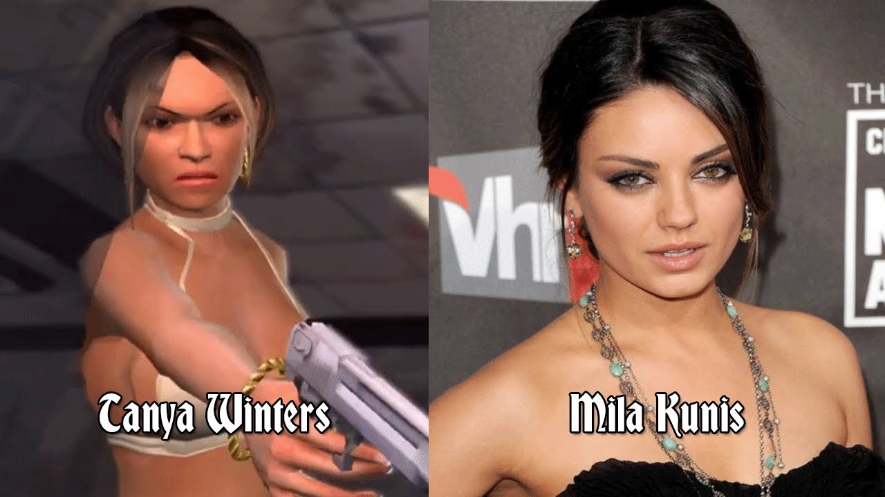 celebrities in video games - mila kunis video game saint's row