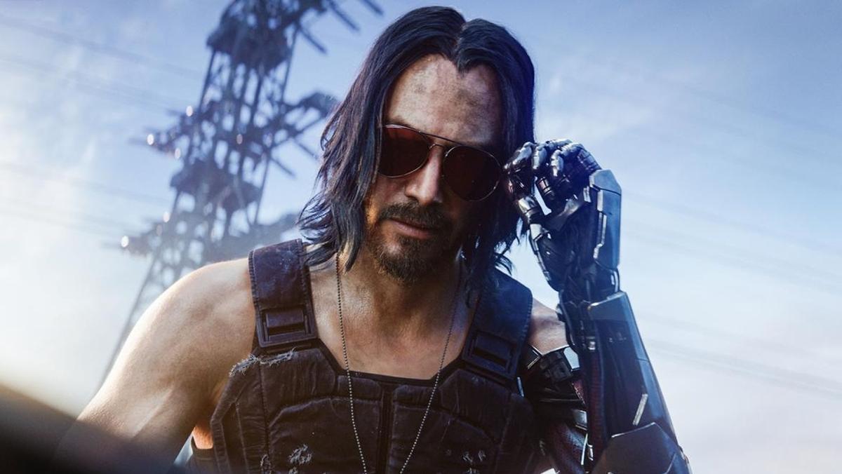 celebrities in video games - keanu reeves video game character