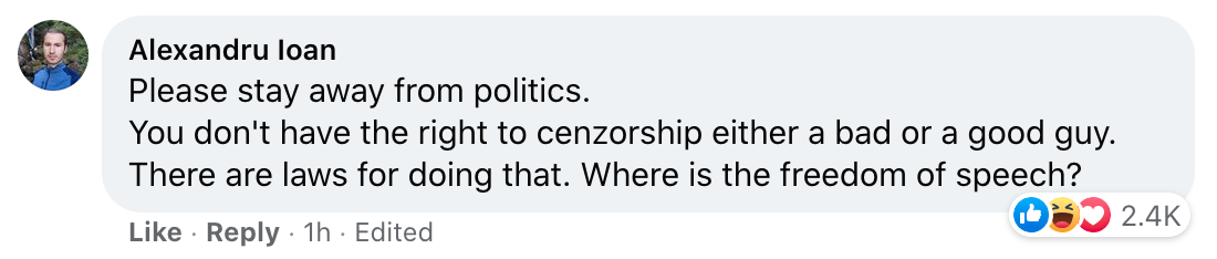 angry responses to mark zuckerberg disabling donald trump's facebook and instagram accounts - Please stay away from politics. You don't have the right to cenzorship either a bad or a good guy. There are laws for doing that. Where is the freedom of speech?