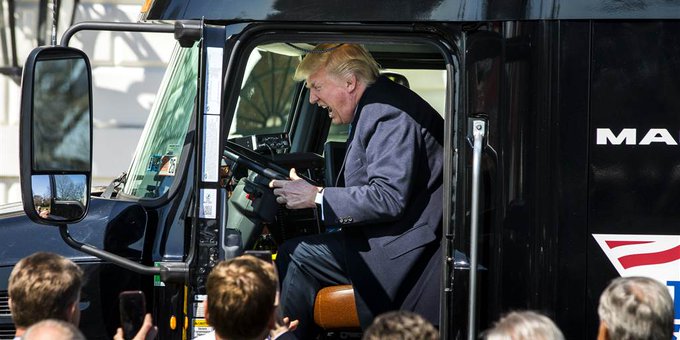 trump bus driver - Ma 1