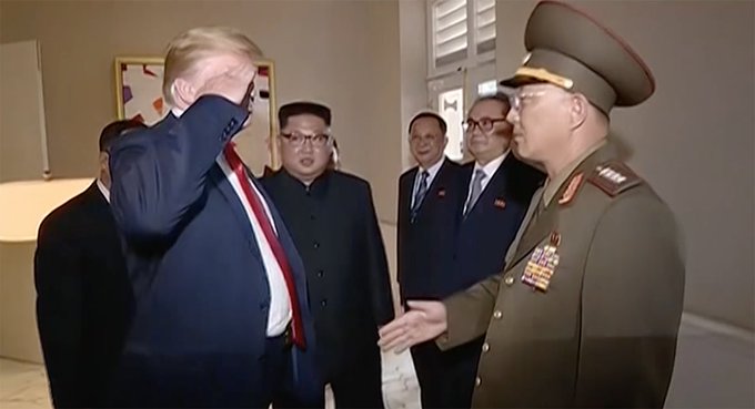 trump north korean general