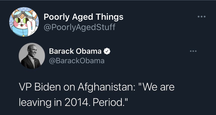 poorly aged stuff - presentation - Poorly Aged Things Barack Obama Vp Biden on Afghanistan