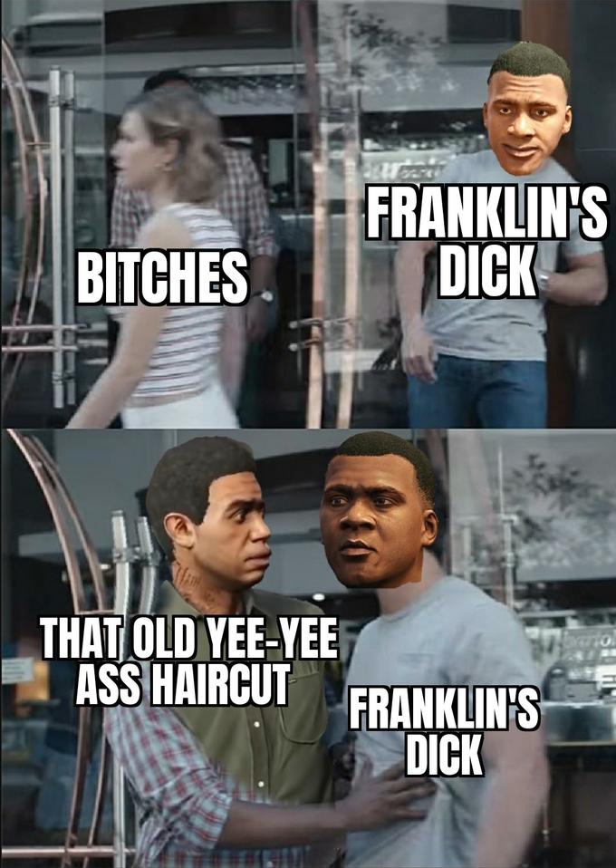 mace windu take a seat meme - Franklin'S Dick Bitches That Old YeeYee Ass Haircut Franklin'S Dick