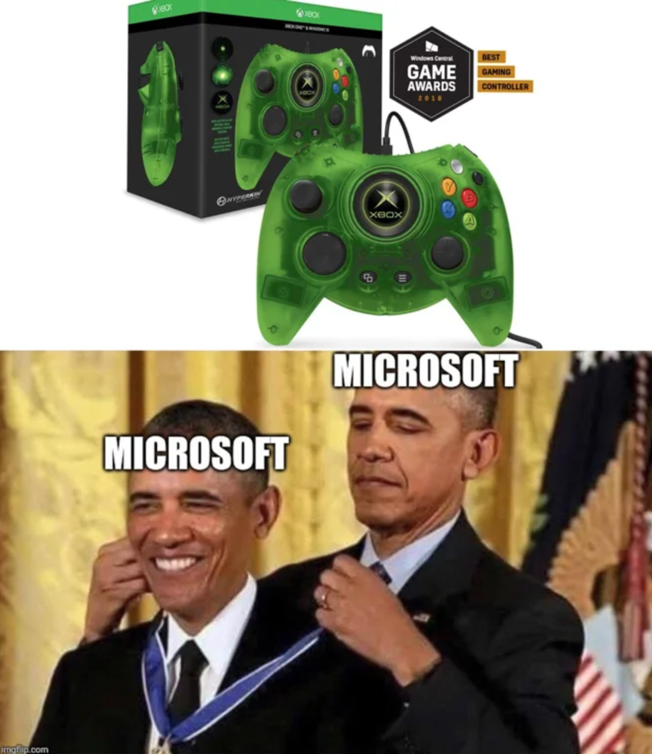 yellow among us memes - Game Awards Microsoft Microsoft