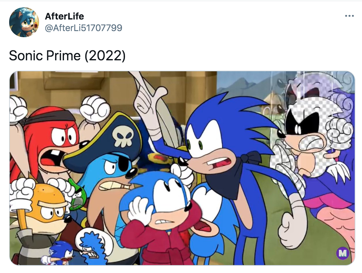 Sonic Prime Netflix - AfterLife Sonic Prime 2022