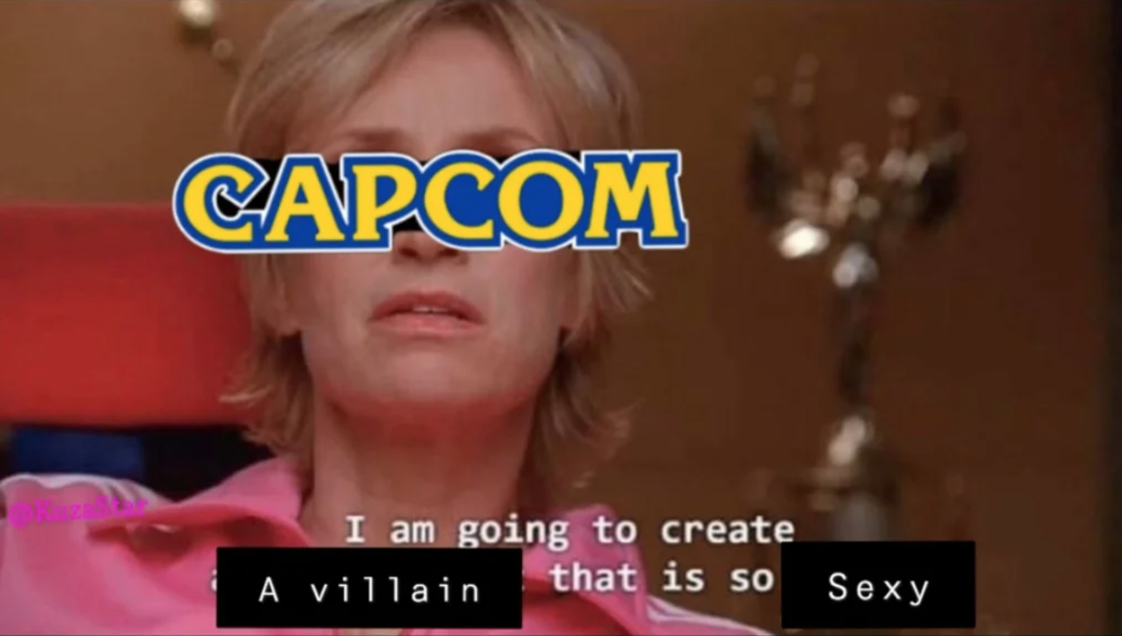 blond - Capcom I am going to create that is so A villain Sexy
