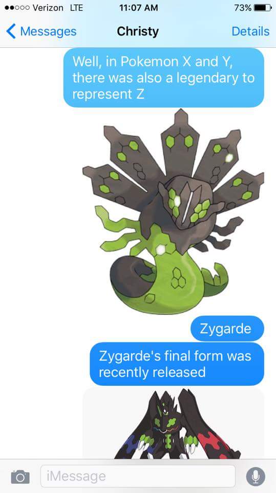 funny pokemon theories - Well in Pokemon x and y, there were also a legendary to represent z. Zygarde. Zygards final form was recently released.