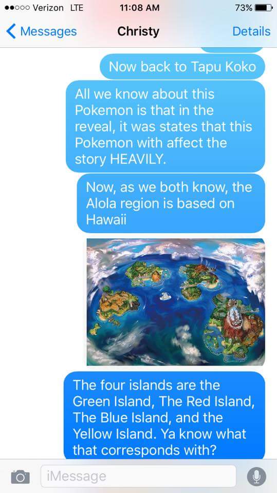 Now back to Tapu koko. All we know about this pokemon is that in the reveal, it was states that this Pokemon with affect the story heavily. Now as we both know, the alola region is based on hawaii.