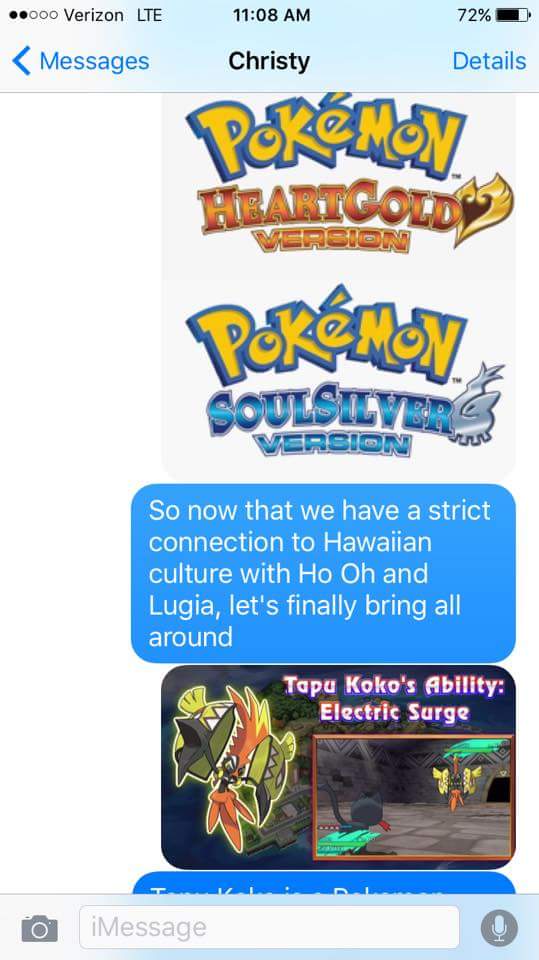 So now that we have a strict connection to hawaiian culture and ho oh and lugia, lets finally bring all around