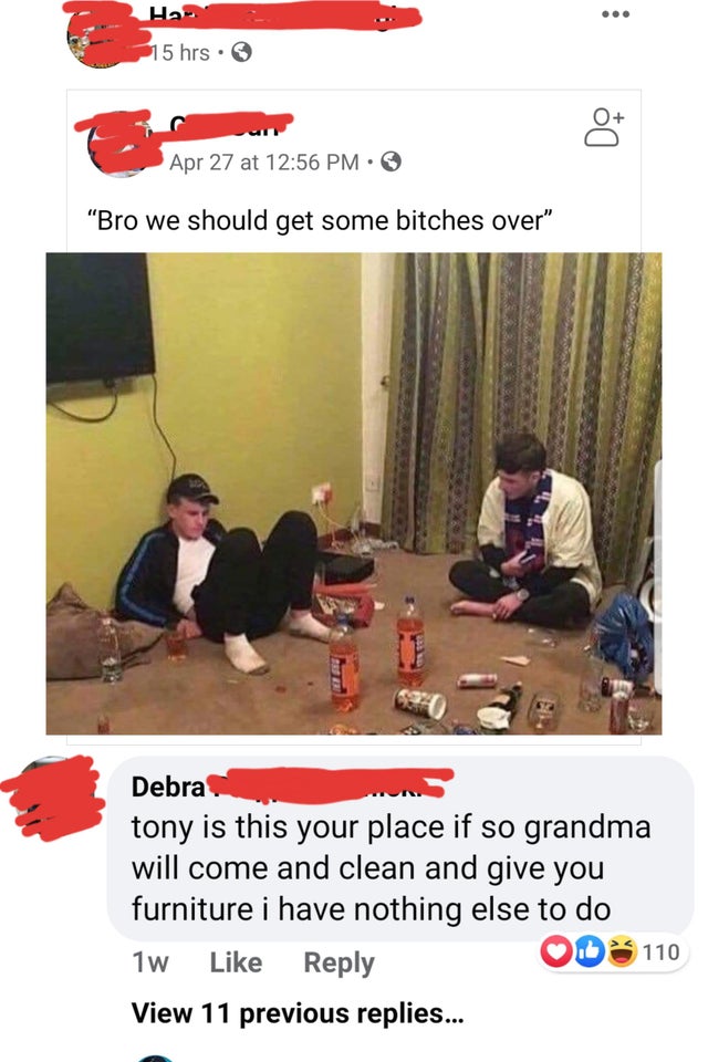 funny old people technology fails - bro we should get some bitches over - tony is this your place if so grandma will come and clean and give you furniture