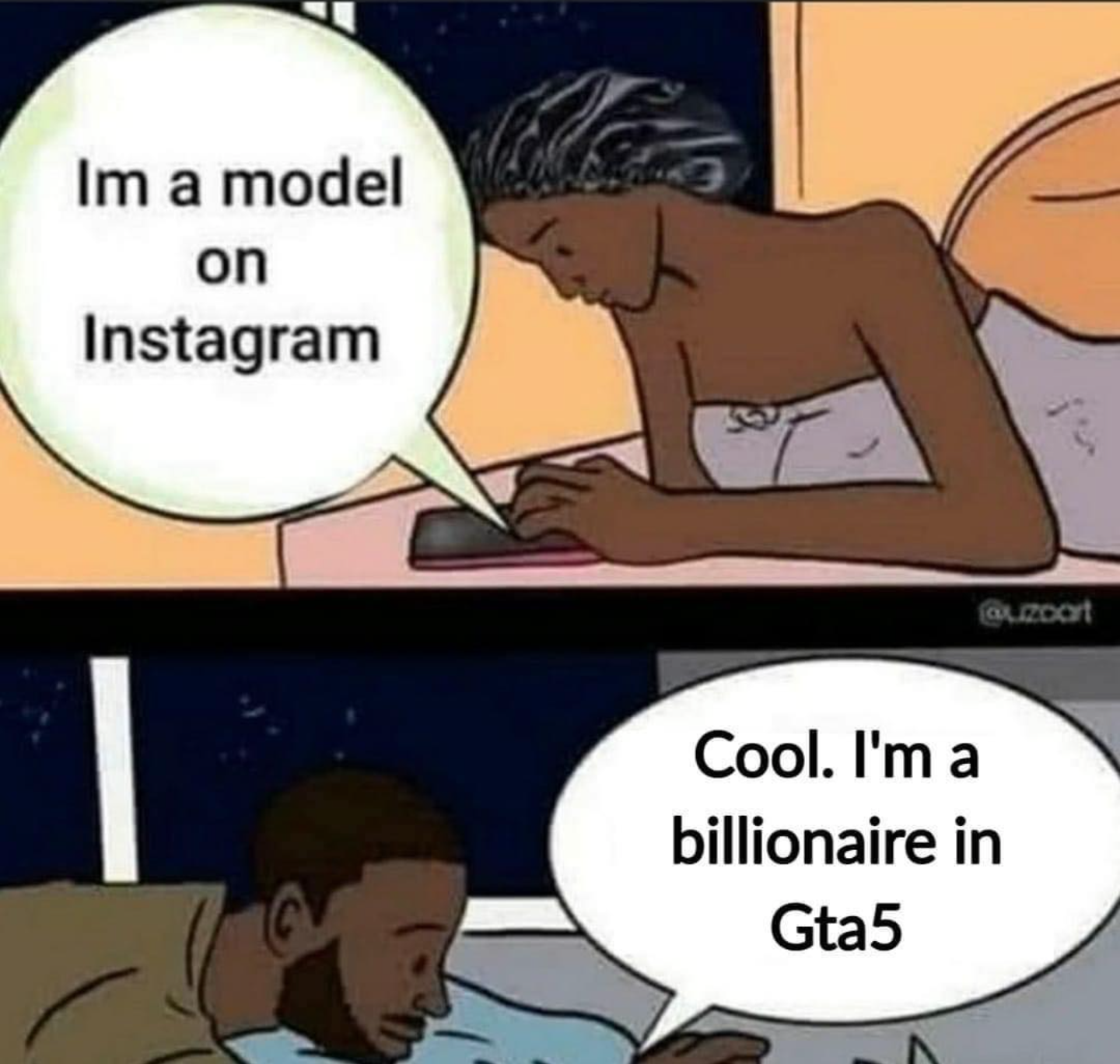 9gag field marshall - Im a model on Instagram Cool. I'm a billionaire in Gta5