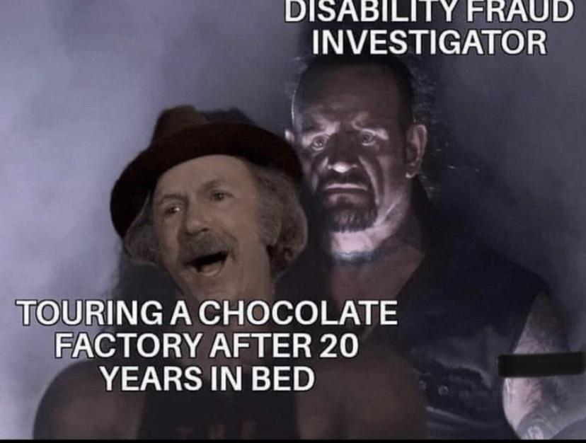 funny memes and random pics - best memes 2021 - Disability Fraud Investigator Touring A Chocolate Factory After 20 Years In Bed