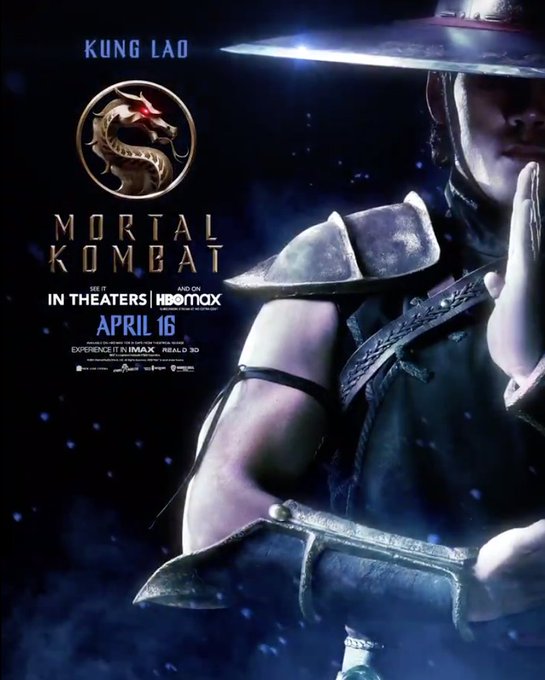 poster - Kung Lai Mortal Kombat In Theaters Hbomax April 16 And On Experience It Inimax Reald So