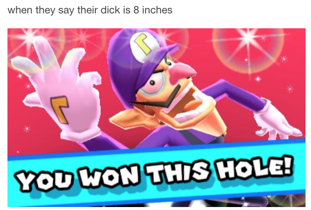 Remembering the Dirty Mario Meme 'You Won This Hole' 