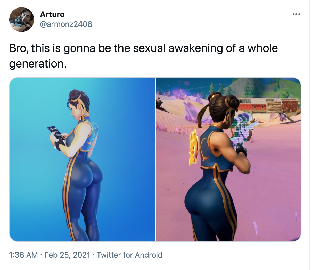 gaming memes - muscle - Arturo Bro, this is gonna be the sexual awakening of a whole generation. . . Twitter for Android