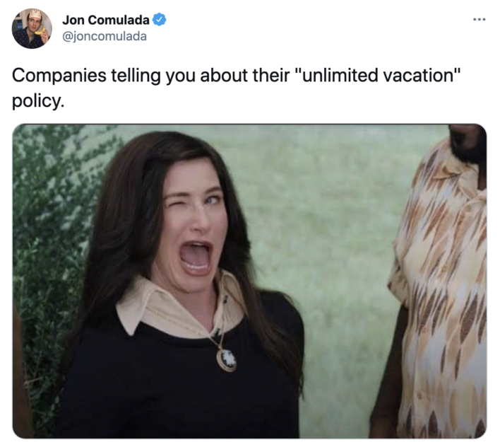 wandavision-memes-wandavision agnes - .. Jon Comulada Companies telling you about their "unlimited vacation" policy
