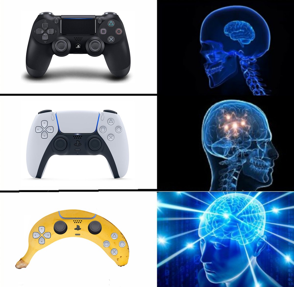 playstation banana controller memes
