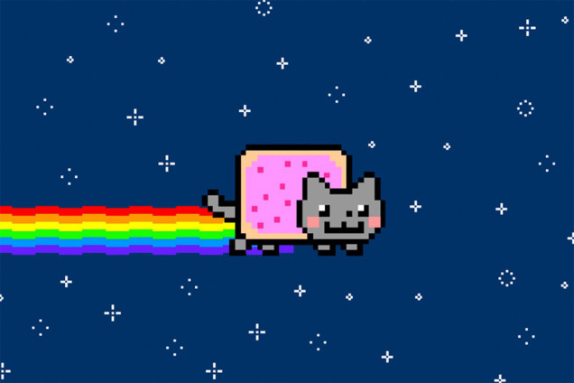 nfts non-fungible tokens - nyan cat