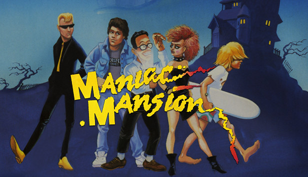 graphic adventure games - THE MANIAC MANSION SERIES