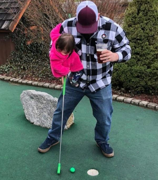awesome parents - miniature golf