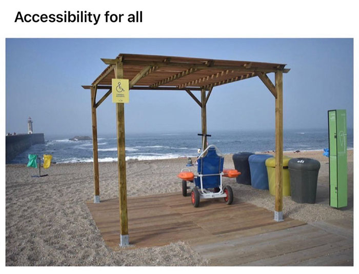 wholesome pics - pergola - Accessibility for all &