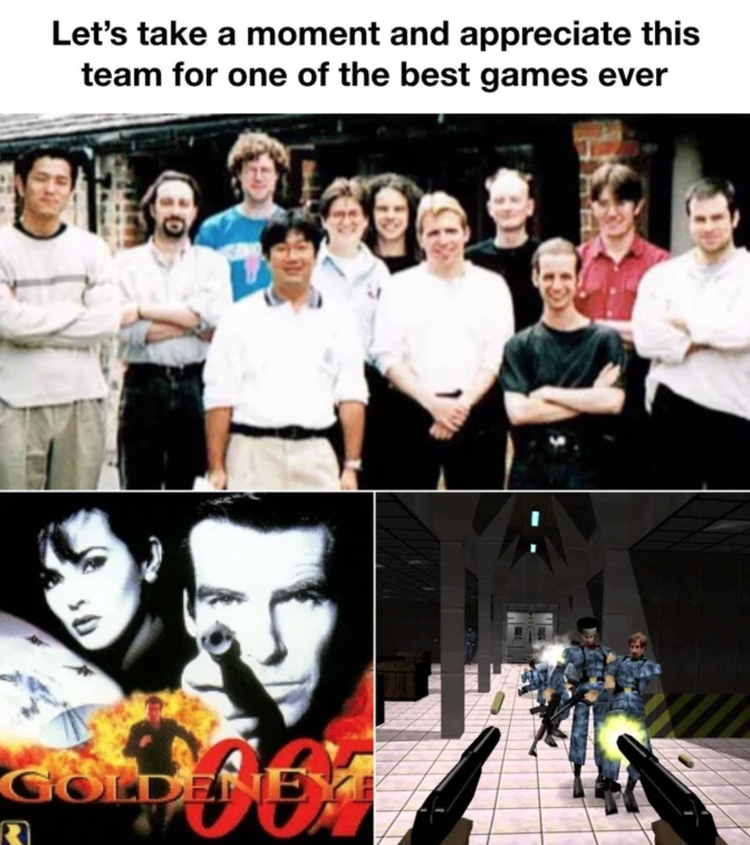 goldeneye 007 development team - Let's take a moment and appreciate this team for one of the best games ever Golder Te