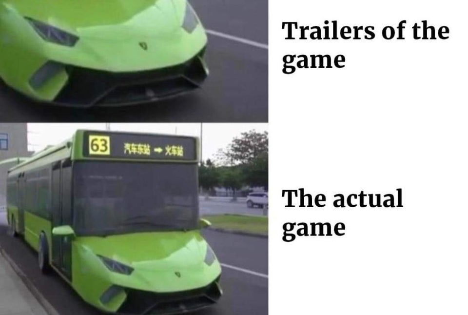 lamborghini bus - Trailers of the game 63 The actual game