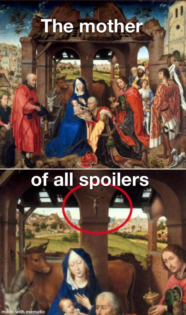 funny pics - The mother of all spoilers - jesus