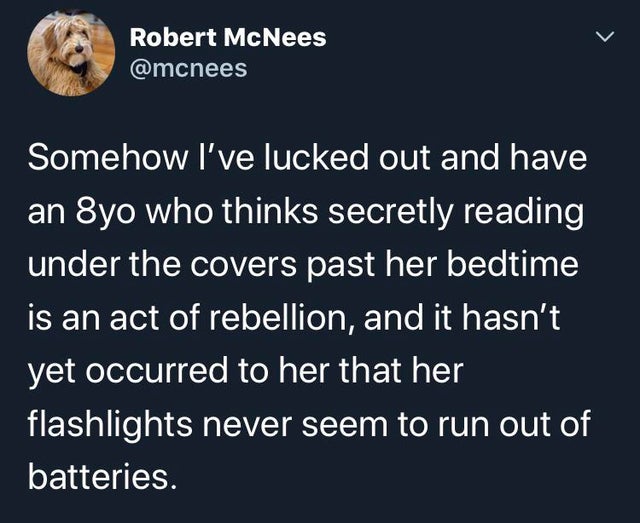 wholesome-pics-and-memes he loved big brother - Robert McNees Somehow I've lucked out and have an 8yo who thinks secretly reading under the covers past her bedtime is an act of rebellion, and it hasn't yet occurred to her that her flashlights never seem t