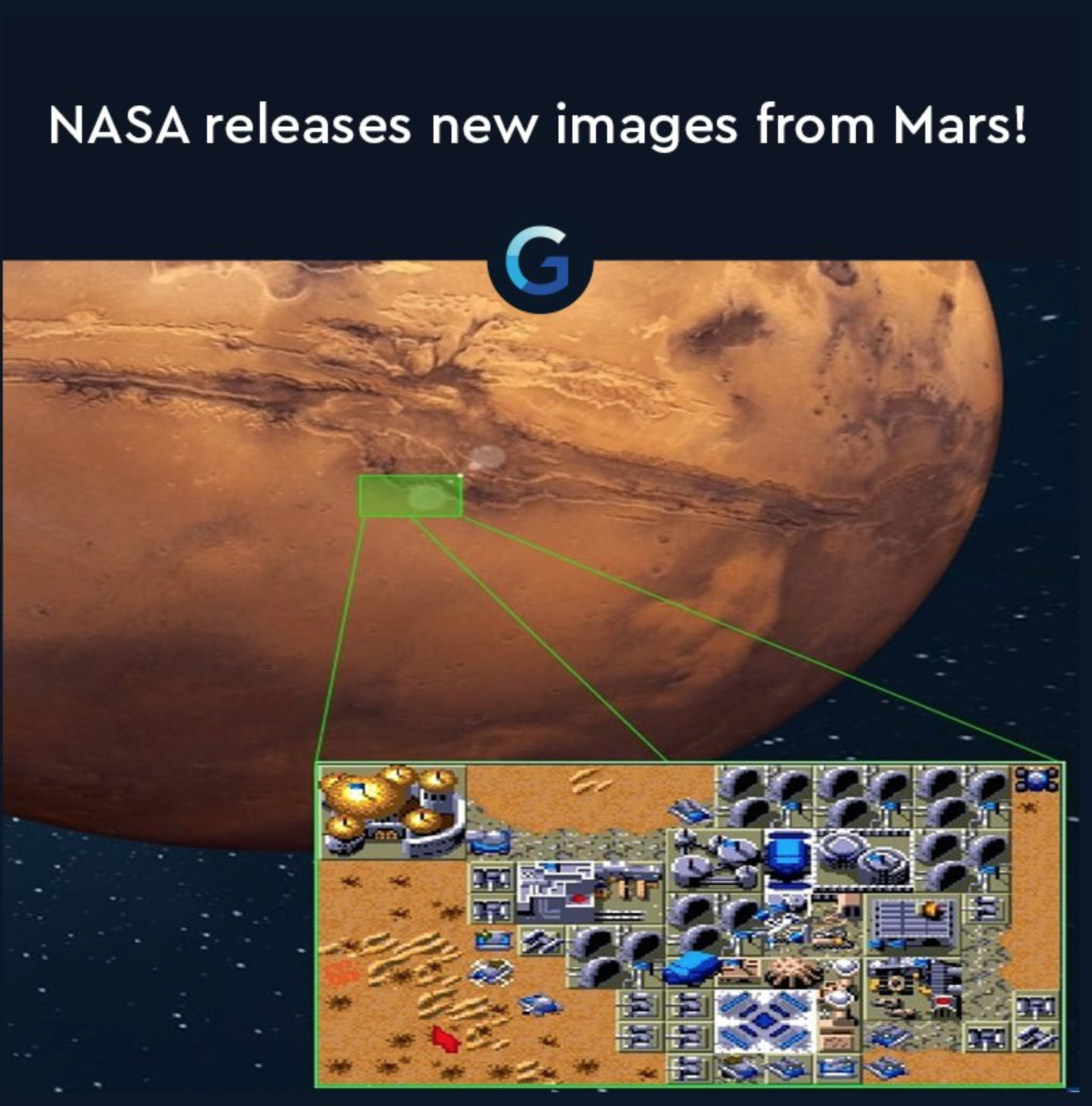 funny gaming memes - planet mars - Nasa releases new images from Mars! G