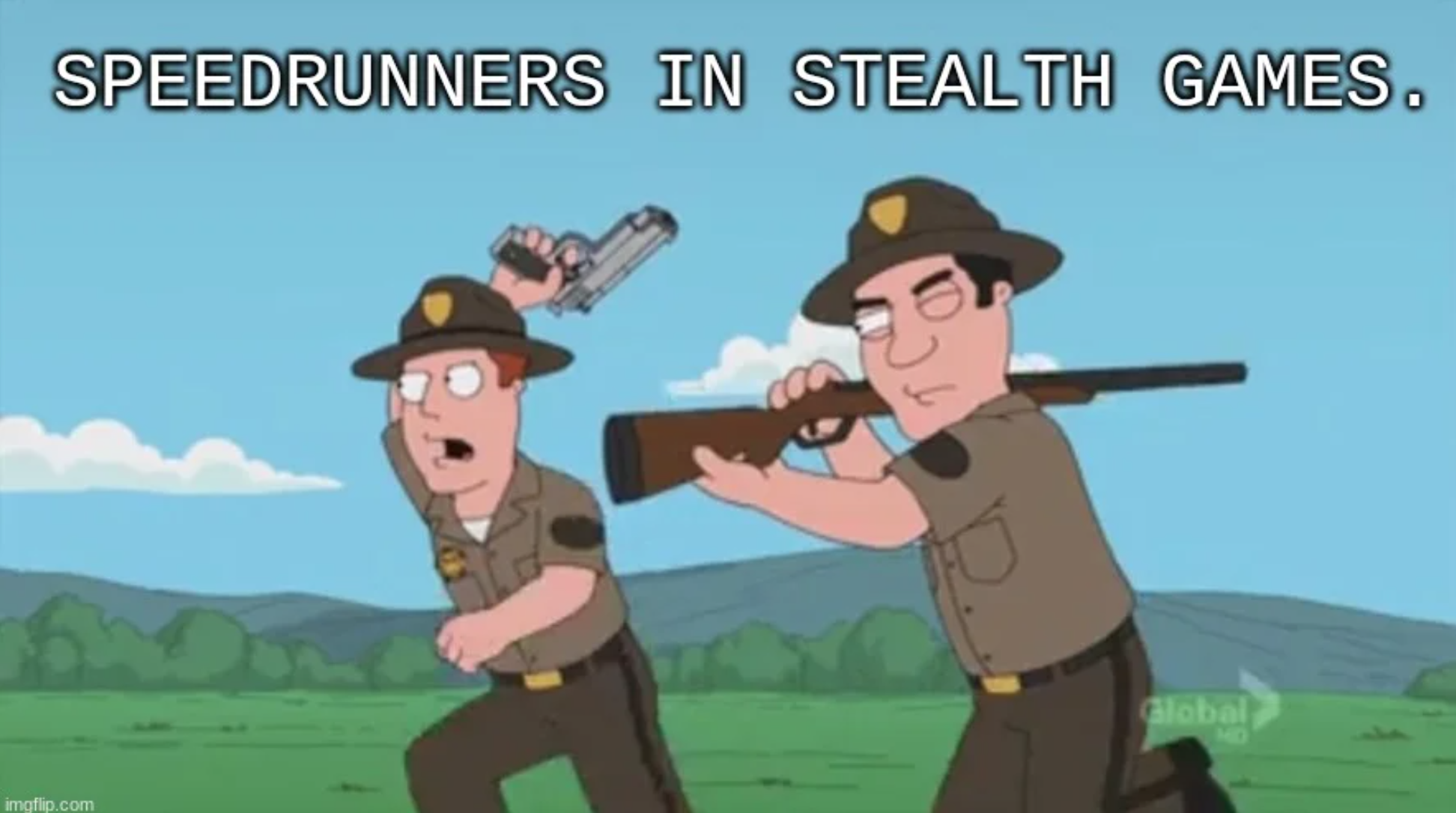 funny gaming memes - cod funny - Speedrunners In Stealth Games. Globo mo