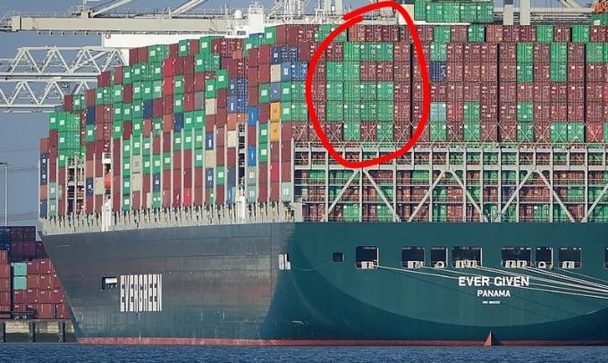 Among Us in the Wild - ever given megaship - Bo Ever Given Panama