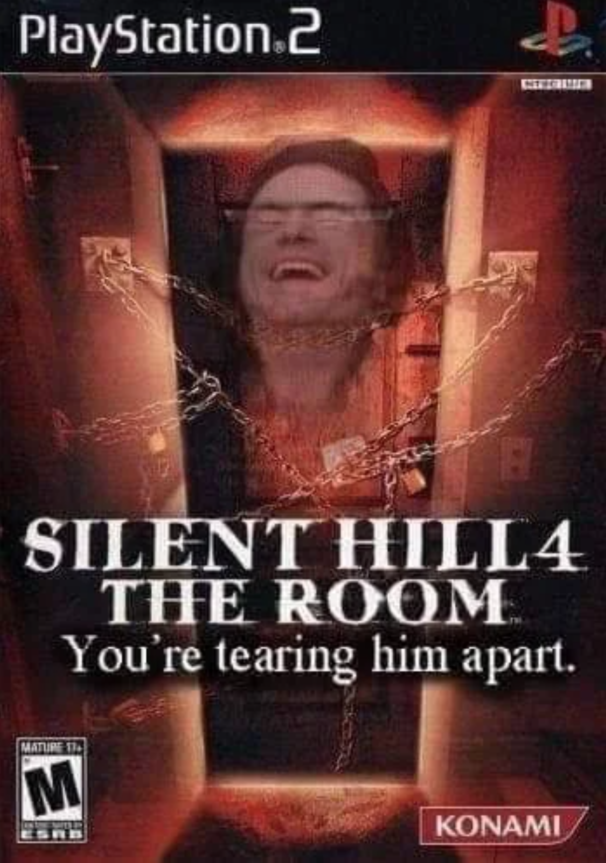 funny gaming memes - silent hill the room ps2 - PlayStation 2 Melor Silent HILL4 The Room. You're tearing him apart. Mat M Konami