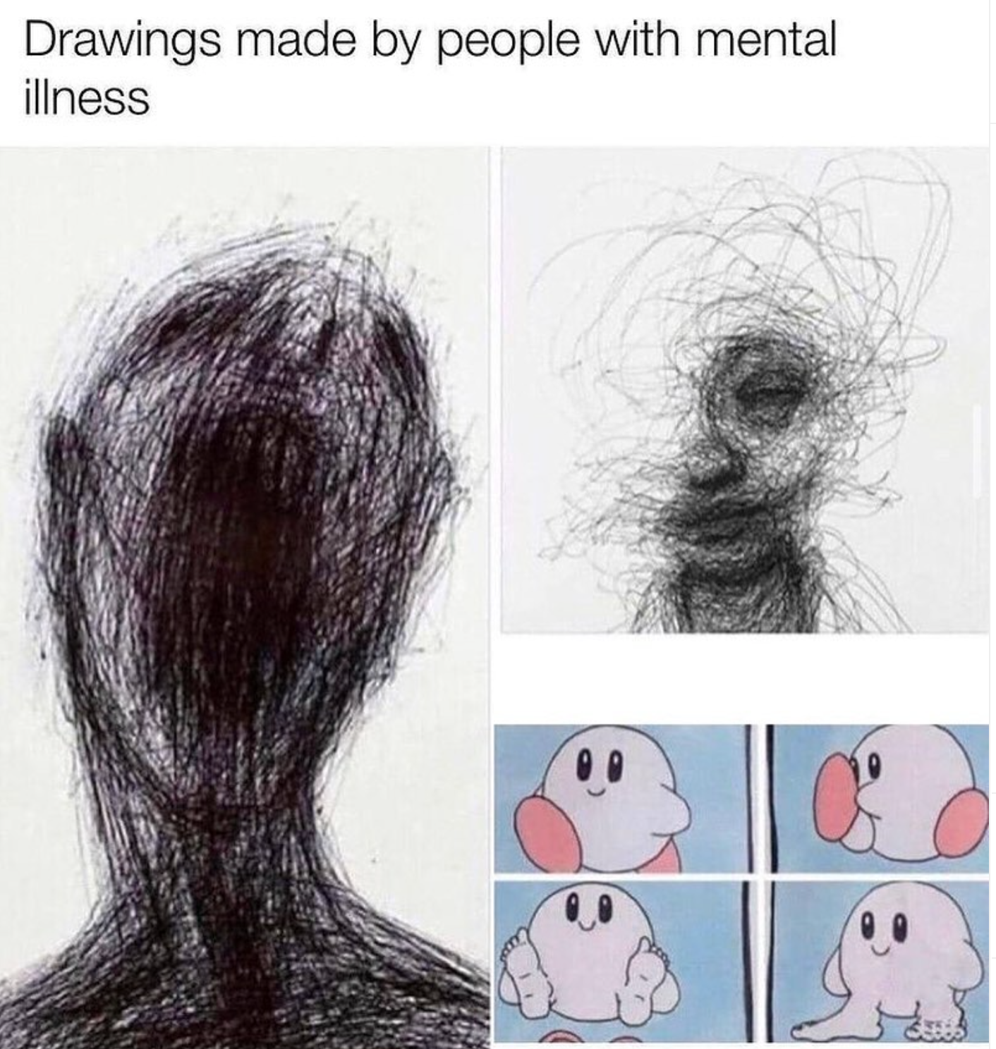 funny gaming memes  - drawings made by people with mental illness meme - Drawings made by people with mental illness Seeds