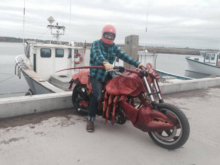 awesome pics - lobster motorcycle