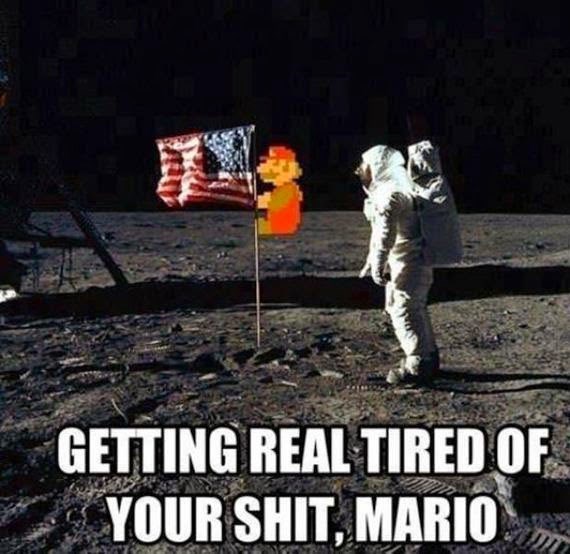 funny Mario Memes - iconic united states - Getting Real Tired Of Your Shit, Mario