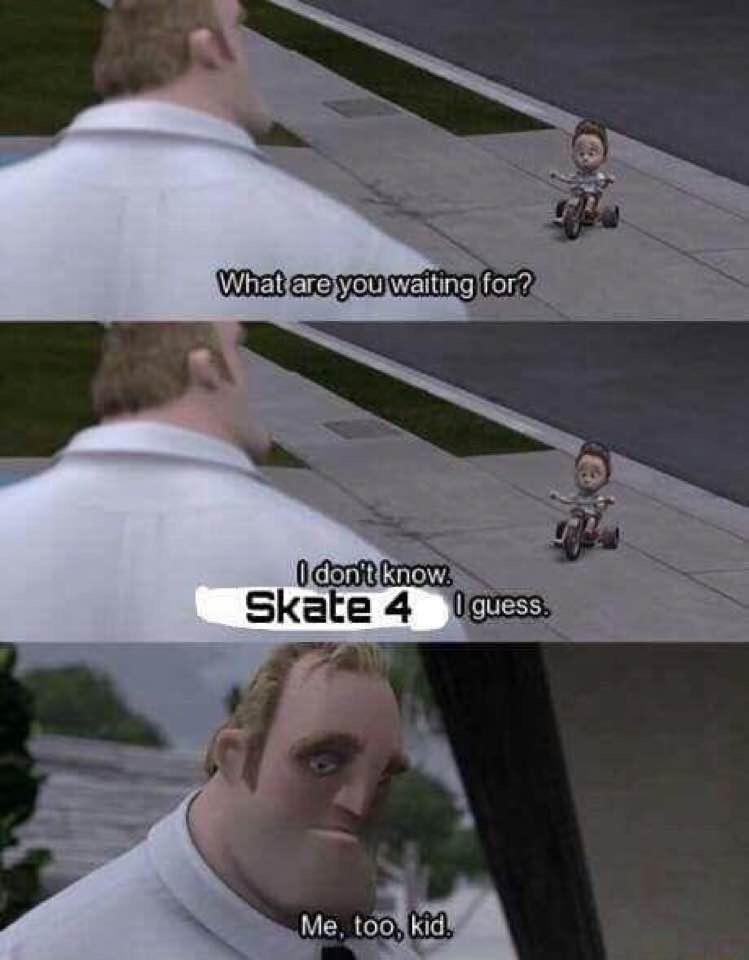 funny gaming memes - simplerockets memes - What are you waiting for? Odon't know. Skate 4 Oguess. Me, too, kid.